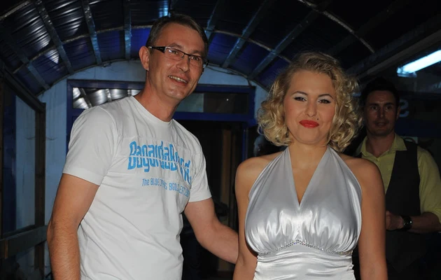 Iga Wyrwał z ojcem, fot.Andras Szilagyi Iga Wyrwał z ojcem, fot.Andras Szilagyi