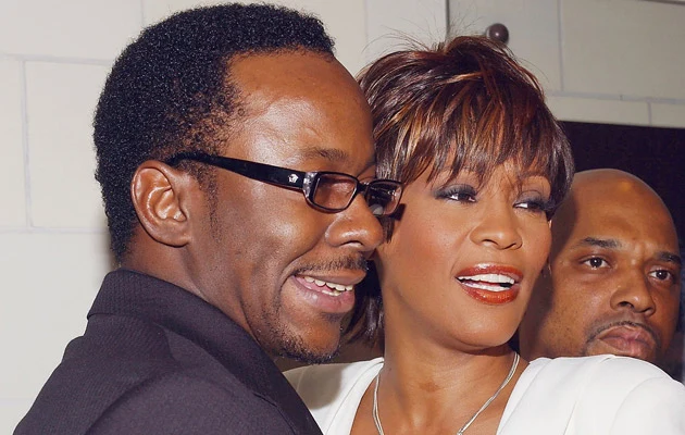 Bobby Brown i Whitney Houston, fot. Amanda Edwards Bobby Brown i Whitney Houston, fot. Amanda Edwards