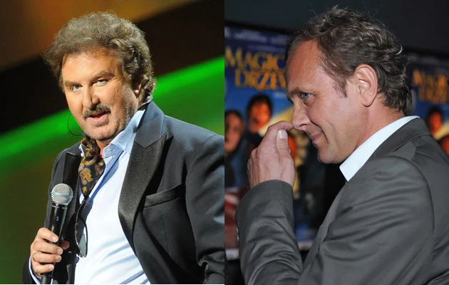 Krzysztof Krawczyk, Andrzej Chyra, fot.Andrzej Szilagyi Krzysztof Krawczyk, Andrzej Chyra, fot.Andrzej Szilagyi