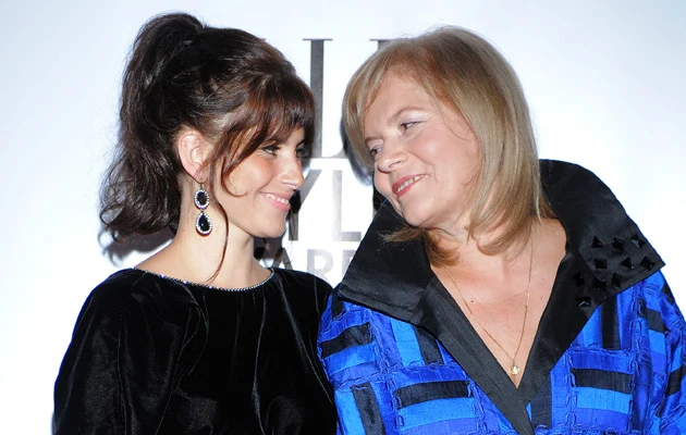 Weronika Rosati z mamą Teresą, fot. Andras Szilagyi