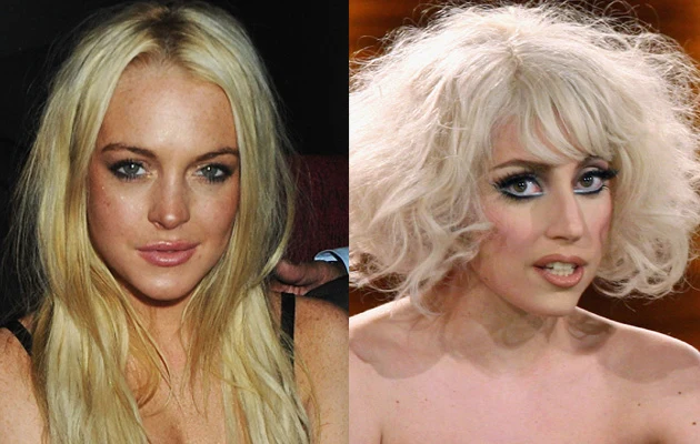 LIndsay Lohan, Lady Gaga. Fot. Dave M. Bennett, Miguel Villagran LIndsay Lohan, Lady Gaga. Fot. Dave M. Bennett, Miguel Villagran