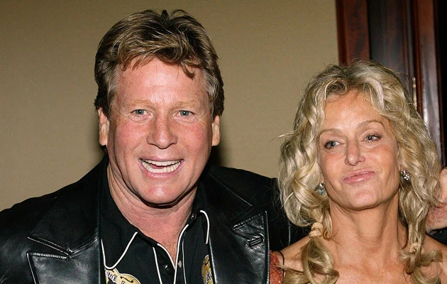 Farrah Fawcett i Ryan O'Neil, fot. Frederick M. Brown