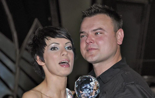 Dorota Gardias-Skóra z mężem, fot. Andras Szilagyi