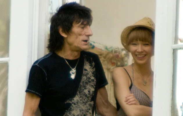 Ronnie Wood i Ekaterina Ivanova