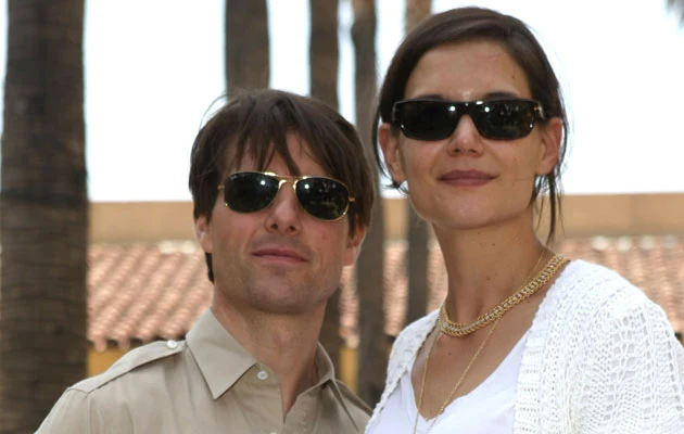 Katie Holmes i Tom Cruise, fot. Kristian Dowling
