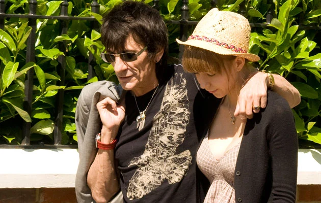 Ronnie Wood i Ekaterina Ivanova