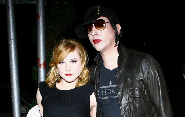 Marilyn Manson i Evan Rachel Wood, fot. Scott Wintrow Marilyn Manson i Evan Rachel Wood, fot. Scott Wintrow
