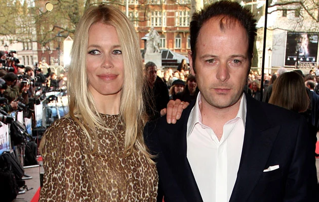 Claudia Schiffer i Matthew Vaughn, fot. Dave Hogan