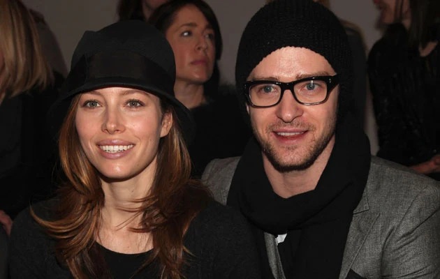 Jessica Biel i Justin Timberlake, fot. Astrid Stawiarz