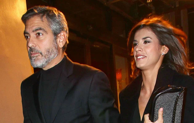 George Clooney i Elizabetta Canalis George Clooney i Elizabetta Canalis