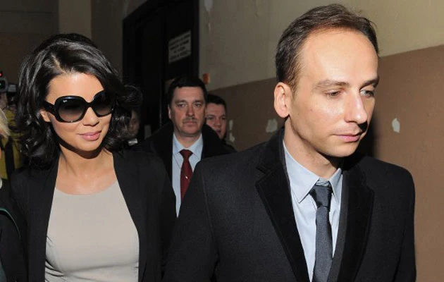 Edyta Górniak i Darek Krupa po rozprawie rozwodowej, fot. Radosław Nawrocki Edyta Górniak i Darek Krupa po rozprawie rozwodowej, fot. Radosław Nawrocki