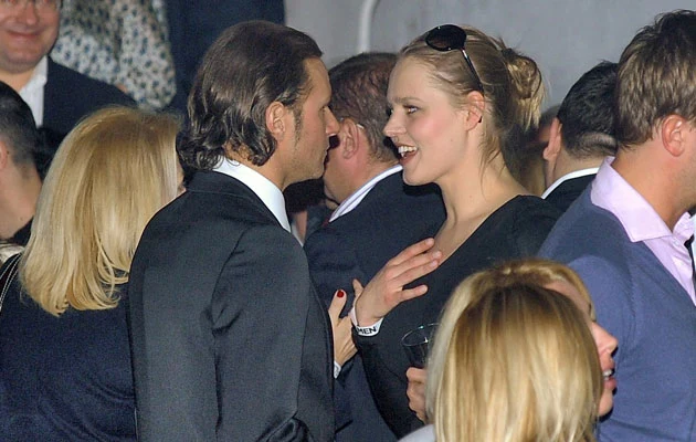 Radek Majdan z towarzyszką, fot. Andras Szilagyi