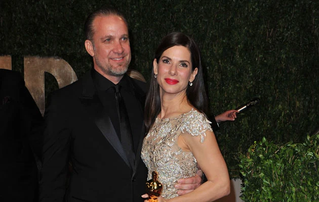 Sanrda Bullock z mężem, fot. Pascal Le Segretain Sanrda Bullock z mężem, fot. Pascal Le Segretain