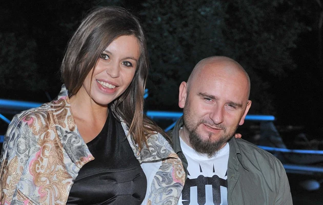 Liroy z partnerką Joanną Krochmalską, fot.Andras Szilagyi