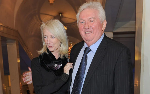 Andrzej Turski z żoną, fot. Paweł Przybyszewski