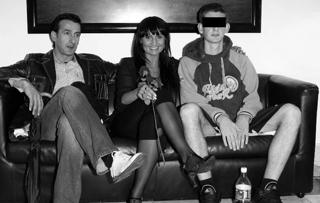 Iwona Pavlović z rodziną, fot.Krzysztof Jarosz Iwona Pavlović z rodziną, fot.Krzysztof Jarosz