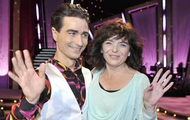 Katarzyna Grochola i Jan Kliment, fot.Jacek Kurnikowski Katarzyna Grochola i Jan Kliment, fot.Jacek Kurnikowski