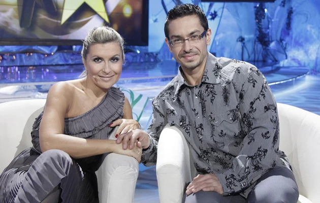 Szczęśliwa Kasia Skrzynecka i Marcin Łopucki, fot.Engelbrecht