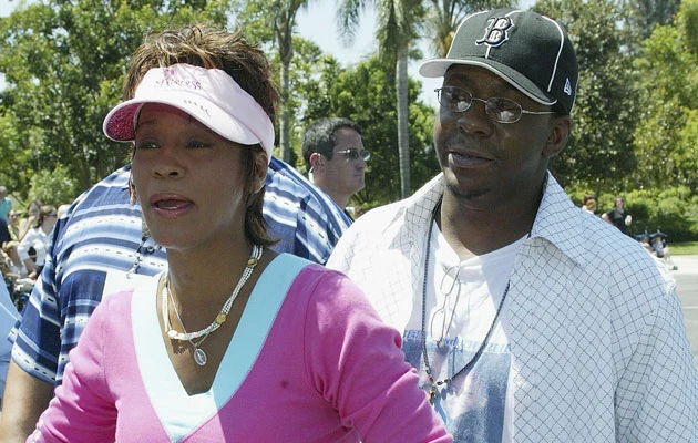 Bobby Brown z Whitney Houston, fot. Frederick M. Brown Bobby Brown z Whitney Houston, fot. Frederick M. Brown