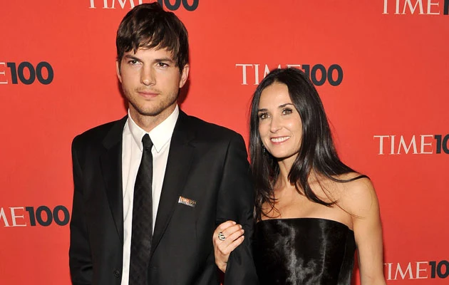 Ashton Kutcher i Demi Moore, fot. Theo Wargo