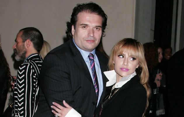 Simon Monjack i Brittany Murphy, fot. David Livingston