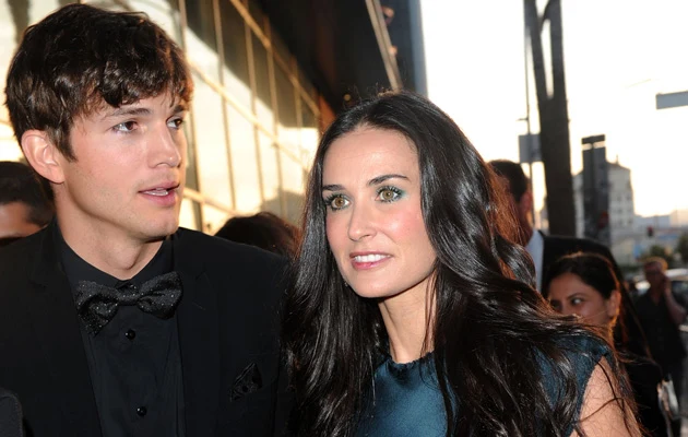 Demi Moore z mężem Ashtonem Kutcherem, fot.Alberto E. Rodriguez Demi Moore z mężem Ashtonem Kutcherem, fot.Alberto E. Rodriguez