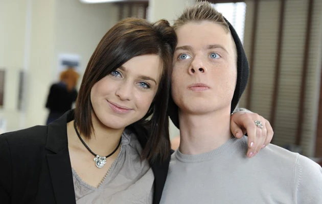 Julia Kamińska z bratem Christianem, fot.Bartosz Krupa