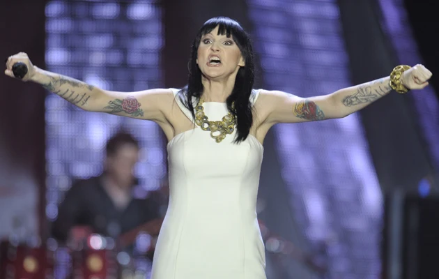 Agnieszka Chylińska na festiwalu TopTrendy, fot.Jarosław Antoniak