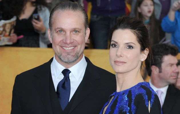 Jesse James i Sandra Bullock, fot. Frazer Harrison Jesse James i Sandra Bullock, fot. Frazer Harrison