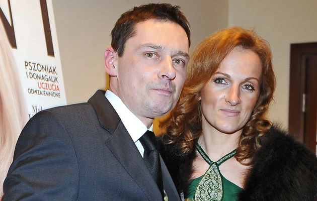Krzysztof Ziemiec z żoną, fot. Andras Szilagyi