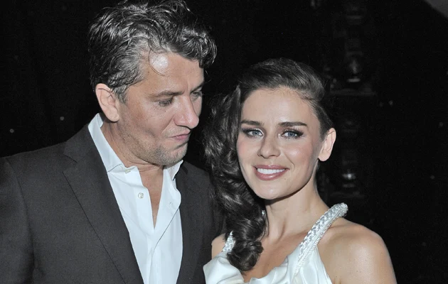 Natasza i Janusz na gali rozdania Wiktorów, fot.Andras Szilagyi