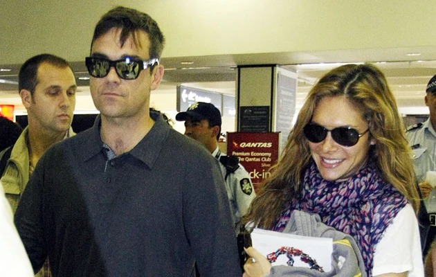 Robbie Williams i Ayda Field