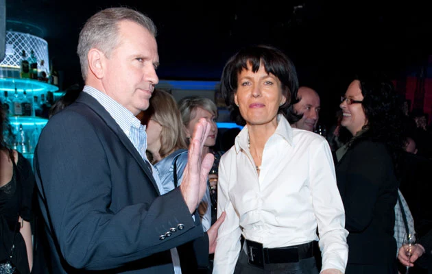 Tomasz Stockinger z partnerką, fot. Jarosław Antoniak Tomasz Stockinger z partnerką, fot. Jarosław Antoniak