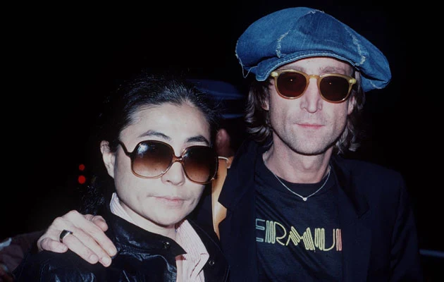 John Lennon i Yoko Ono, fot. Brenda Chase