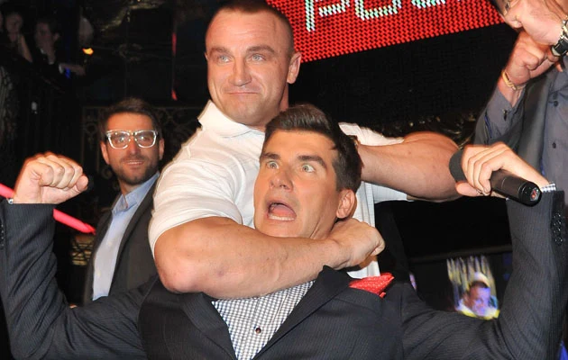 Pudzian i Tomek Kammel, fot.Radosław Nawrocki Pudzian i Tomek Kammel, fot.Radosław Nawrocki