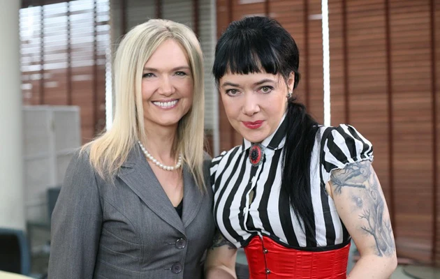 Anna Kalata i Anja Orthodox, fot.Diana Domin Anna Kalata i Anja Orthodox, fot.Diana Domin