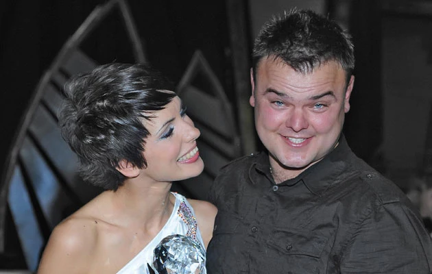 Dorota Gardias z mężem, fot. Andras Szilagyi