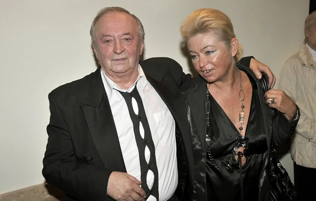 Bohdan Łazuka z żoną Renatą Węglińską, fot.Gałązka Bohdan Łazuka z żoną Renatą Węglińską, fot.Gałązka