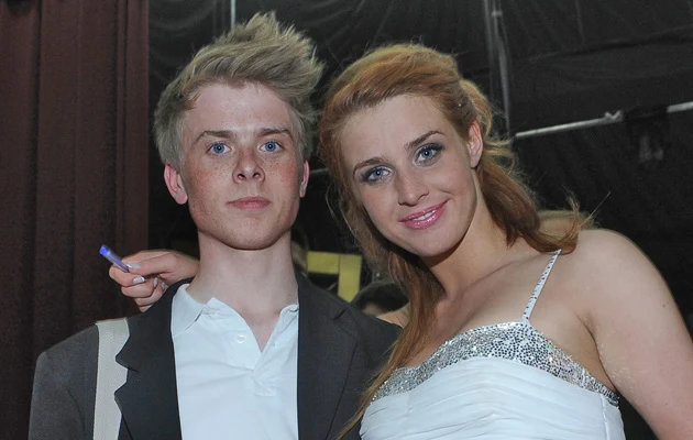 Julia Kamińska z bratem Christianem, fot.Andras Szilagyi Julia Kamińska z bratem Christianem, fot.Andras Szilagyi