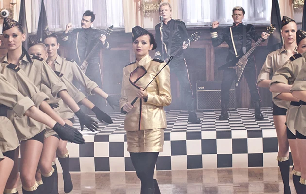 Anna Przybylska w klipie zespołu Blenders Anna Przybylska w klipie zespołu Blenders