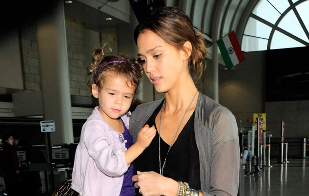 Jessica Alba z córeczką Honor
