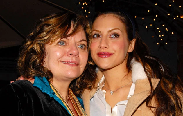 Brittany Murphy z mamą Brittany Murphy z mamą