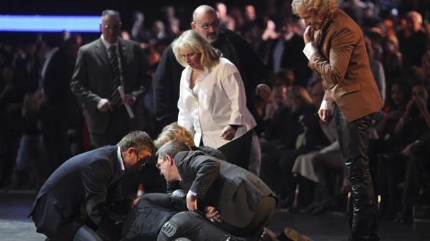 Thomas Gottschalk (z prawej), prowadzący "Wetten, dass..?" Thomas Gottschalk (z prawej), prowadzący "Wetten, dass..?"