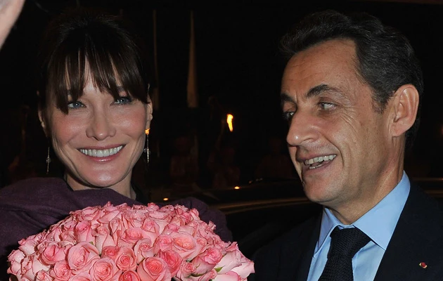 Carla Bruni-Sarkozy, Nicolas Sarkozy, fot.Pascal Le Segretain
