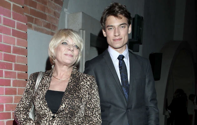 Paweł Staliński z mamą Paweł Staliński z mamą