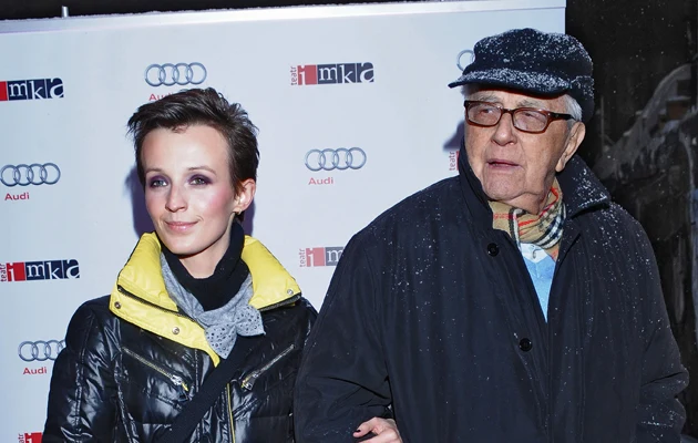 Andrzej Łapicki z żoną Kamilą, fot.Andras Szilagyi Andrzej Łapicki z żoną Kamilą, fot.Andras Szilagyi