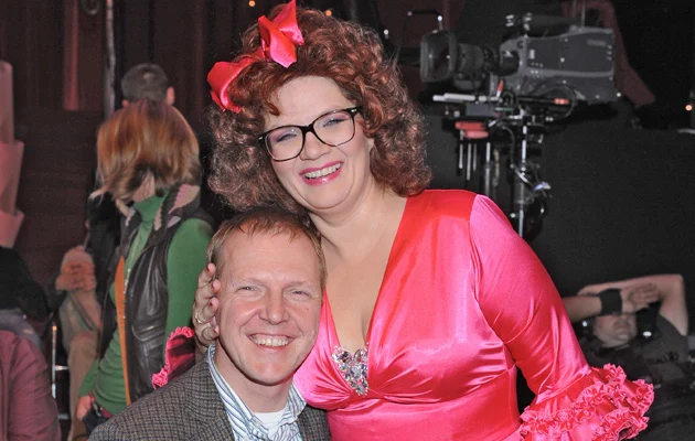 Dorota Zawadzka z mężem