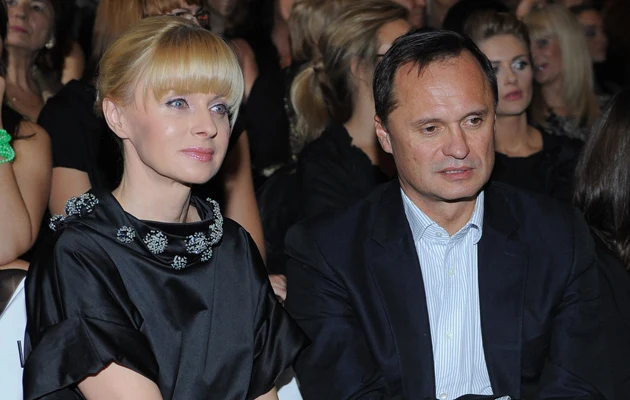 Jolanta Pieńkowska z mężem Leszkiem Czarneckim, fot.Andras Szilagyi Jolanta Pieńkowska z mężem Leszkiem Czarneckim, fot.Andras Szilagyi