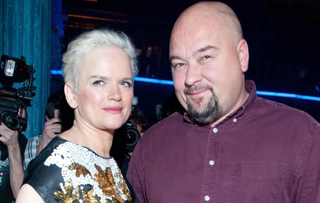 Katarzyna Figura z mężem, fot.Jarosław Antoniak Katarzyna Figura z mężem, fot.Jarosław Antoniak