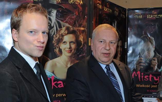 Jerzy Stuhr z synem Maciejem, fot.Paweł Przybyszewski